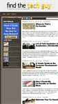 Mobile Screenshot of findthetechguy.com